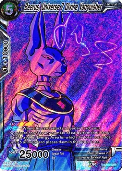 Beerus, Universe 7 Divine Vanquisher #TB1-030_SPR · Dragon Ball Super CCG