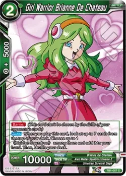 Girl Warrior Brianne De Chateau #TB1-057 · Dragon Ball Super CCG