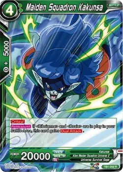 Maiden Squadron Kakunsa #TB1-058 · Dragon Ball Super CCG
