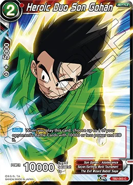 Heroic Duo Son Gohan 「TB2-003」「EN」
