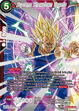 Supreme Showdown Vegeta 「TB2-005_SPR」「EN」