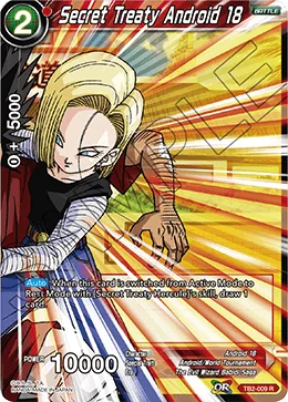 Secret Treaty Android 18 「TB2-009」「EN」