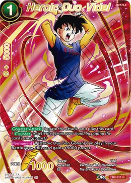Heroic Duo Videl 「TB2-011_PR」「EN」