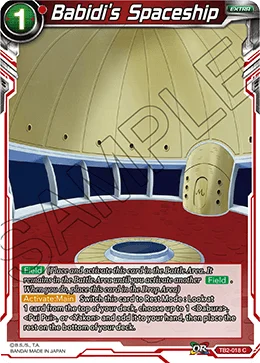 Babidi's Spaceship 「TB2-018」「EN」