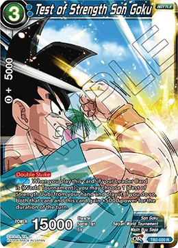 Test of Strength Son Goku 「TB2-020」「EN」