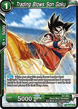 Trading Blows Son Goku 「TB2-036」「EN」