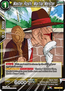 Master Roshi, Martial Meister 「TB2-057」「EN」