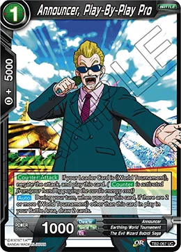 Announcer, Play-By-Play Pro 「TB2-067」「EN」
