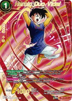Heroic Duo Videl #TB2-011_PR · Dragon Ball Super CCG