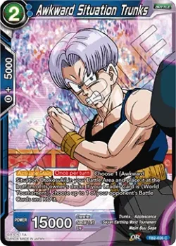 Awkward Situation Trunks #TB2-026 · Dragon Ball Super CCG