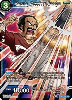 Hercule, Proudest Grandpa #TB2-029 · Dragon Ball Super CCG