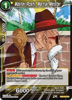 Master Roshi, Martial Meister 「TB2-057」「EN」
