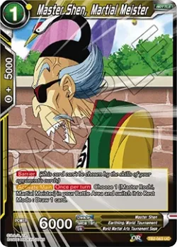 Master Shen, Martial Meister 「TB2-063」「EN」
