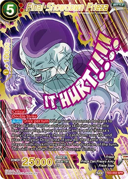 Final Showdown Frieza 「TB3-002_SPR」「EN」