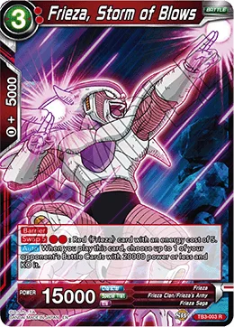 Frieza, Storm of Blows 「TB3-003」「EN」