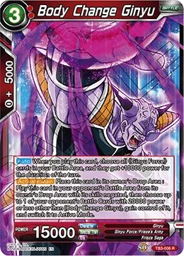 Body Change Ginyu 「TB3-006」「EN」