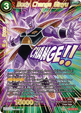 Body Change Ginyu 「TB3-006_SPR」「EN」