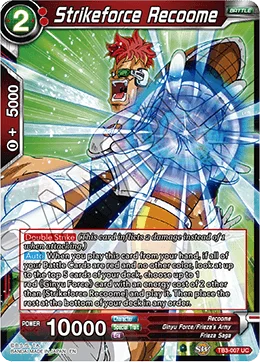 Strikeforce Recoome 「TB3-007」「EN」