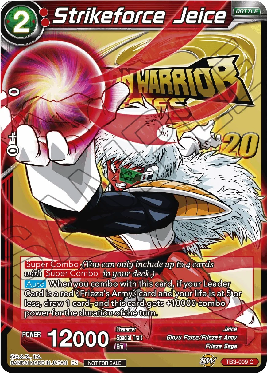 Strikeforce Jeice 「TB3-009」「EN」