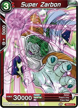 Super Zarbon 「TB3-012」「EN」