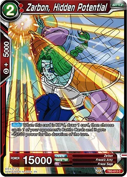 Zarbon, Hidden Potential 「TB3-013」「EN」