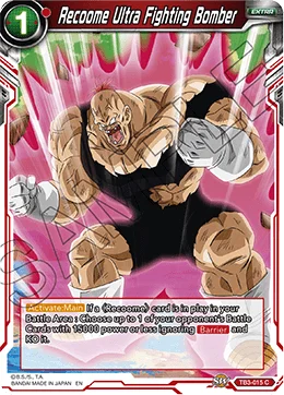 Recoome Ultra Fighting Bomber 「TB3-015」「EN」