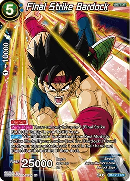 Final Strike Bardock 「TB3-019」「EN」