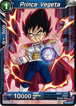 Prince Vegeta 「TB3-023」「EN」