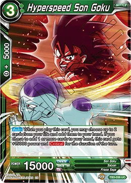 Hyperspeed Son Goku 「TB3-036」「EN」