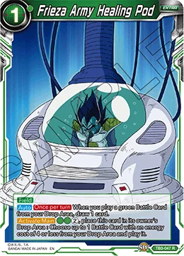 Frieza Army Healing Pod 「TB3-047」「EN」