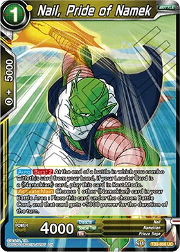 Nail, Pride of Namek 「TB3-058」「EN」