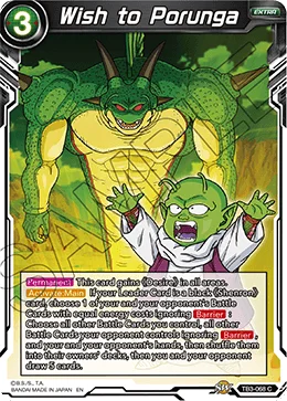 Wish to Porunga 「TB3-068」「EN」