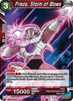Frieza, Storm of Blows #TB3-003 · Dragon Ball Super CCG