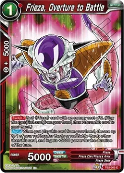Frieza, Overture to Battle #TB3-005 · Dragon Ball Super CCG