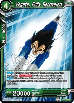 Vegeta, Fully Recovered 「TB3-039」「EN」