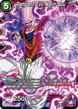 Rampant Evil Majin Buu 「EX03-05」「EN」