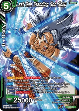Last One Standing Son Goku 「EX03-14」「EN」