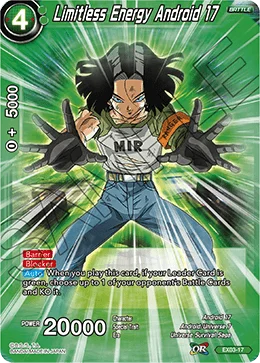 Limitless Energy Android 17 「EX03-17」「EN」
