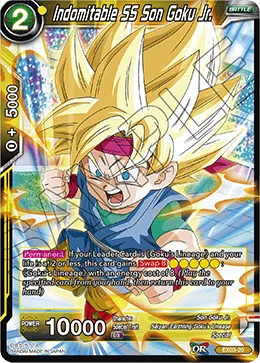 Indomitable SS Son Goku Jr. 「EX03-20」「EN」