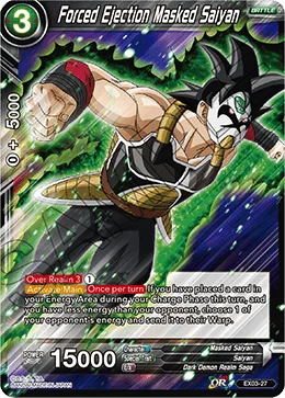 Forced Ejection Masked Saiyan 「EX03-27」「EN」
