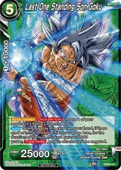 Last One Standing Son Goku 「EX03-14_PR」「EN」