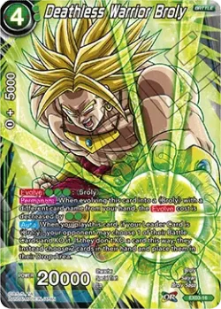Deathless Warrior Broly 「EX03-16」「EN」