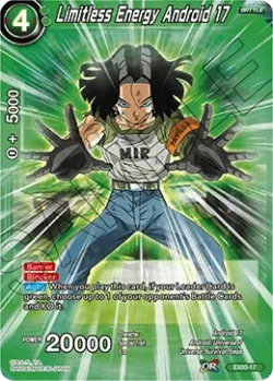 Limitless Energy Android 17 「EX03-17」「EN」