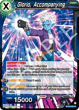 Glorio, Accompanying 「BT28-032」「EN」