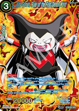 King Gomah, Ruler of the First Demon World 「BT28-051_SPR」「EN」