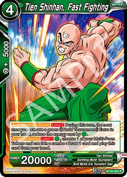Tien Shinhan, Fast Fighting 「BT28-064」「EN」