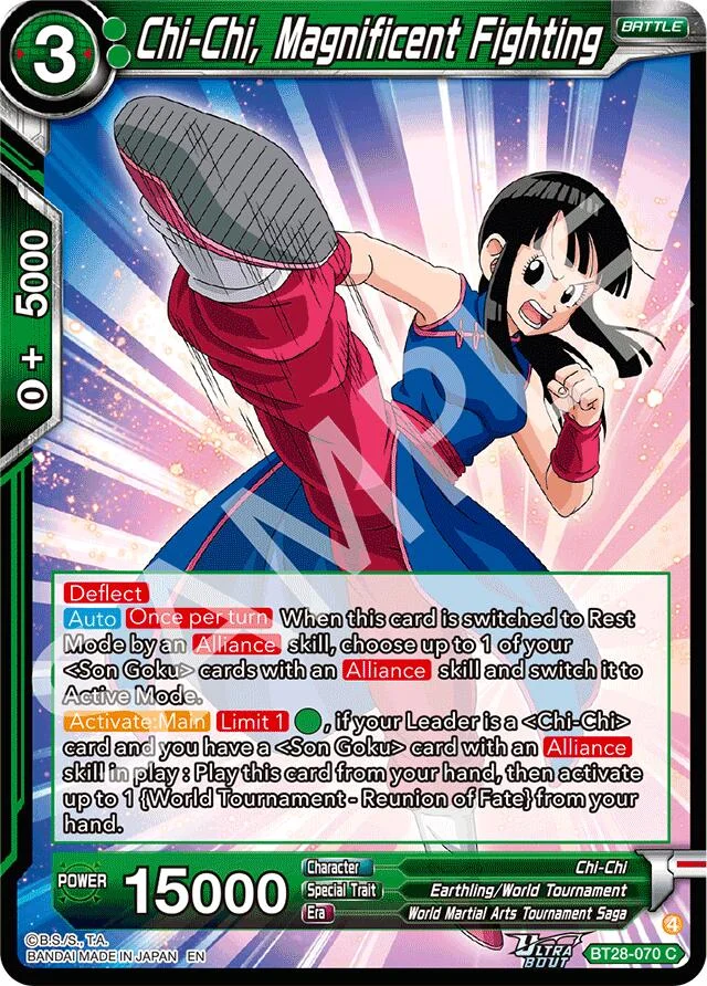 Chi-Chi, Magnificent Fighting 「BT28-070」「EN」