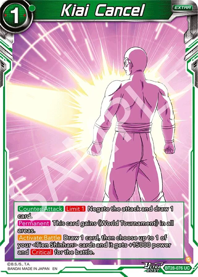 Kiai Cancel 「BT28-076_SPR」「EN」