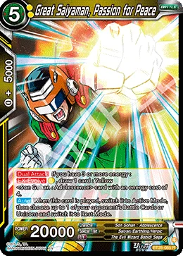 Great Saiyaman, Passion for Peace 「BT28-085」「EN」