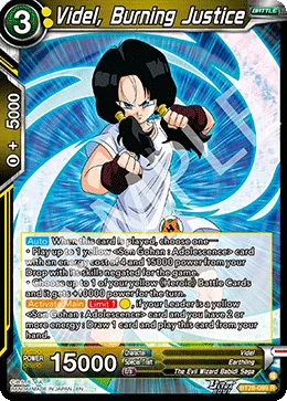 Videl, Burning Justice 「BT28-089」「EN」